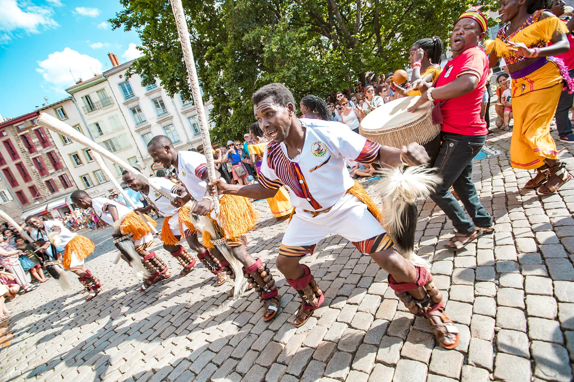 Les groupes du festival Interfolk au Puy-en-Velay