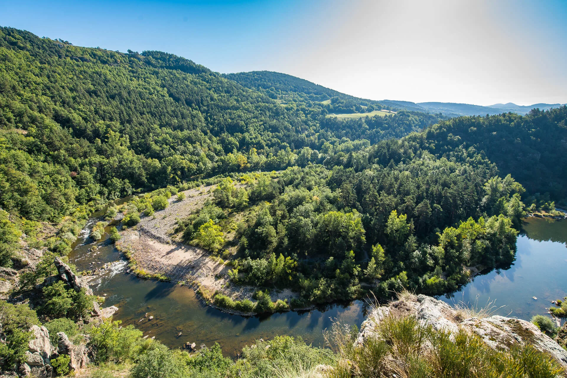 Les gorges de la Loire