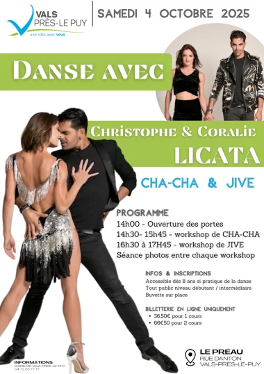 Danse avec Christophe & Coralie LICATA