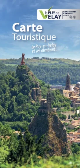Carte touristique du Puy-en-Velay