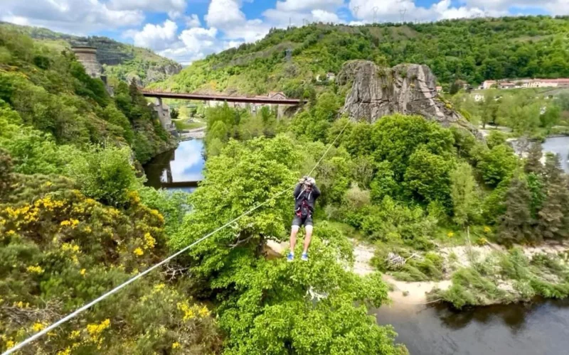 NOUVEAUTÉ :  Parc Accro Roc de Monistrol-d’Allier