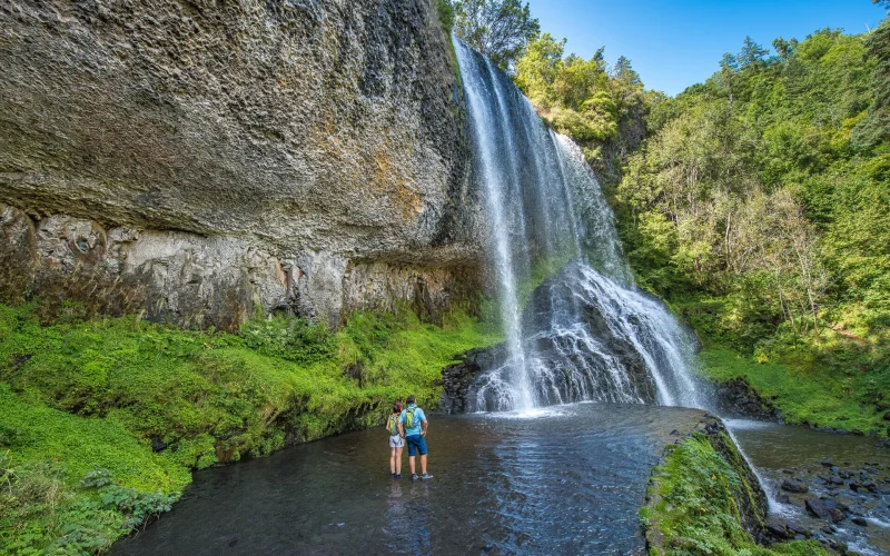 La cascade de La Beaume à Solignac-sur-Loire