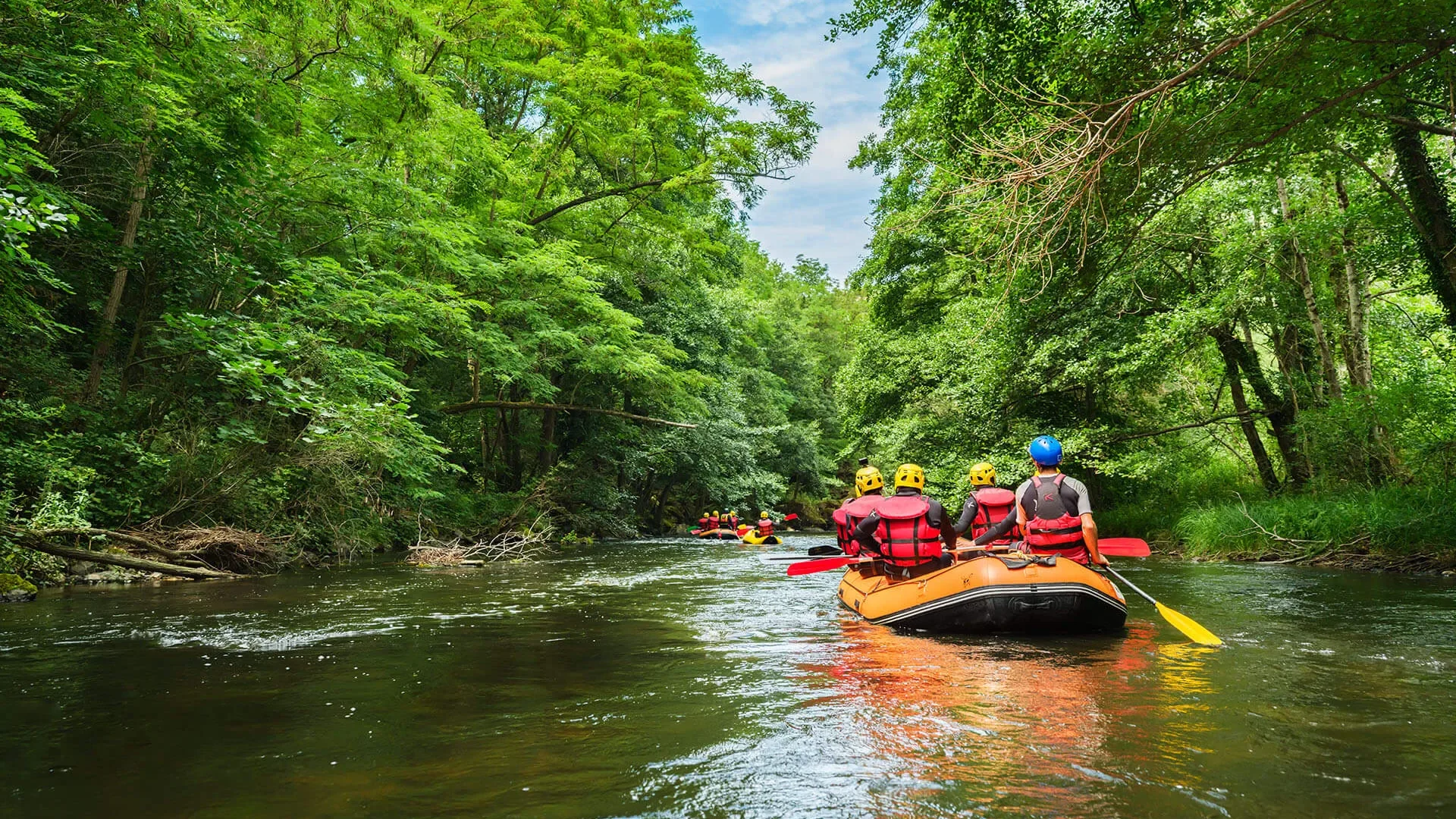 Rafting dans les Gorges de l'Allier