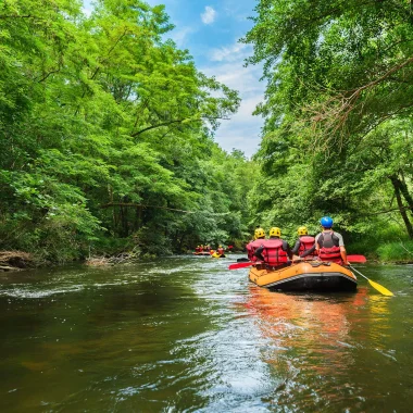 Rafting dans les Gorges de l'Allier