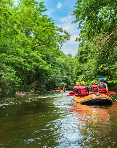 Rafting dans les Gorges de l'Allier