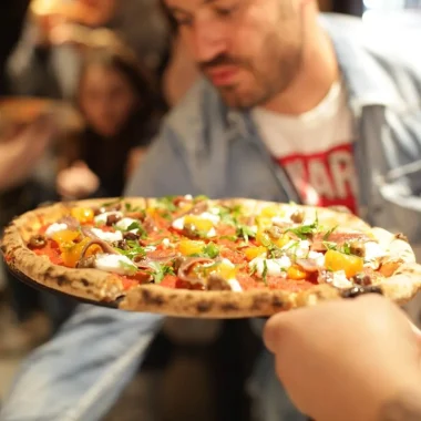 Manger une pizza au Puy-en-Velay