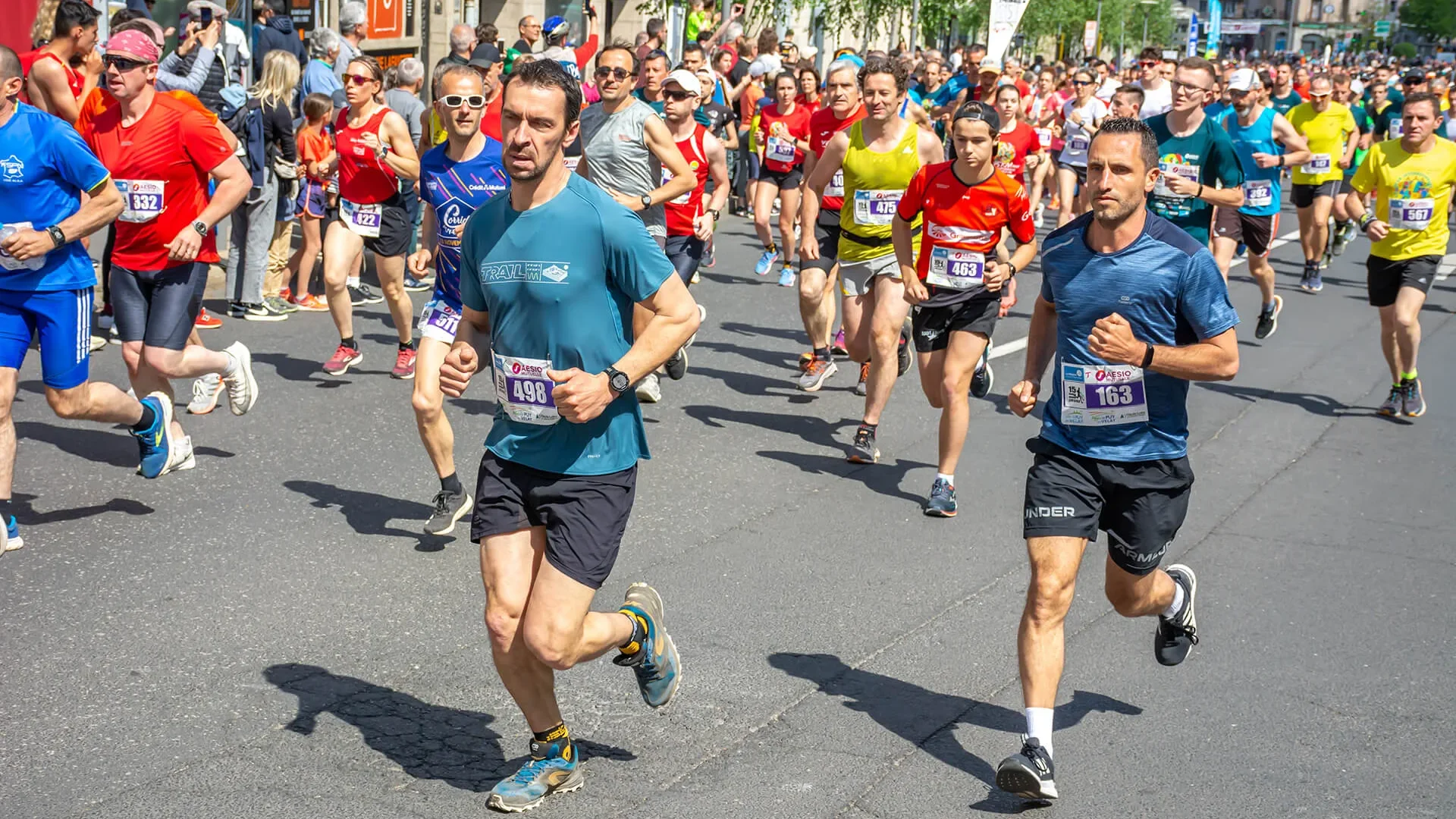 La course des 15km Internationaux du Puy
