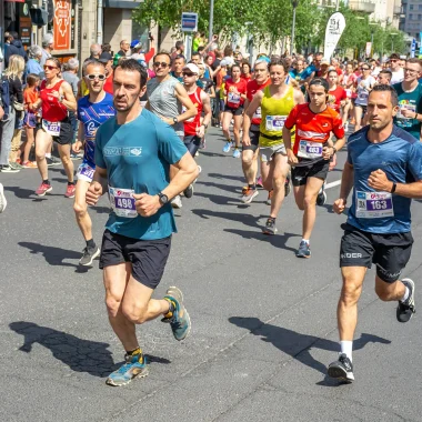 La course des 15km Internationaux du Puy