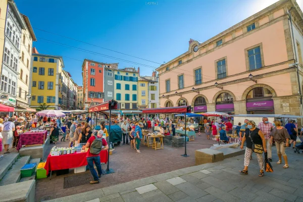 Le marché des producteurs du Puy-en-Velay