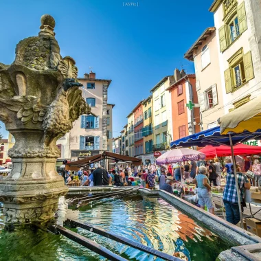 Le marché des producteurs du Puy-en-Velay