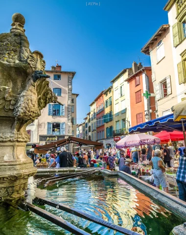 Le marché des producteurs du Puy-en-Velay