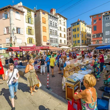 Le marché des producteurs du Puy-en-Velay