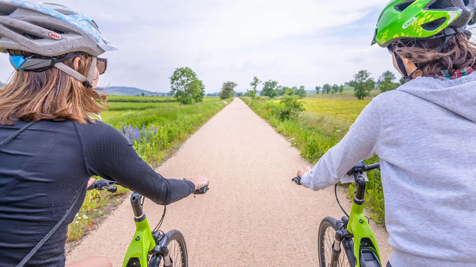 La voie verte à vélo, Via Velay entre Le Puy-en-Velay et Landos