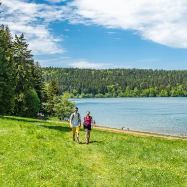 Une balade au bord du lac du Bouchet
