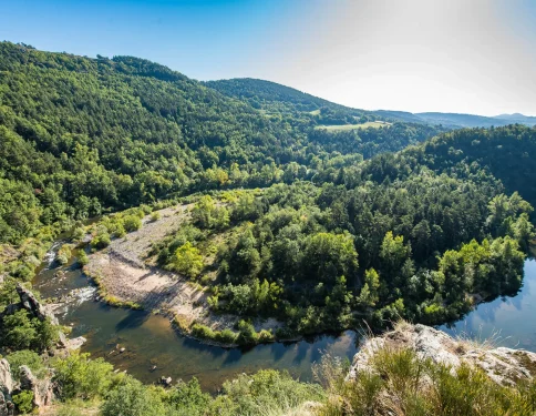 Les gorges de la Loire