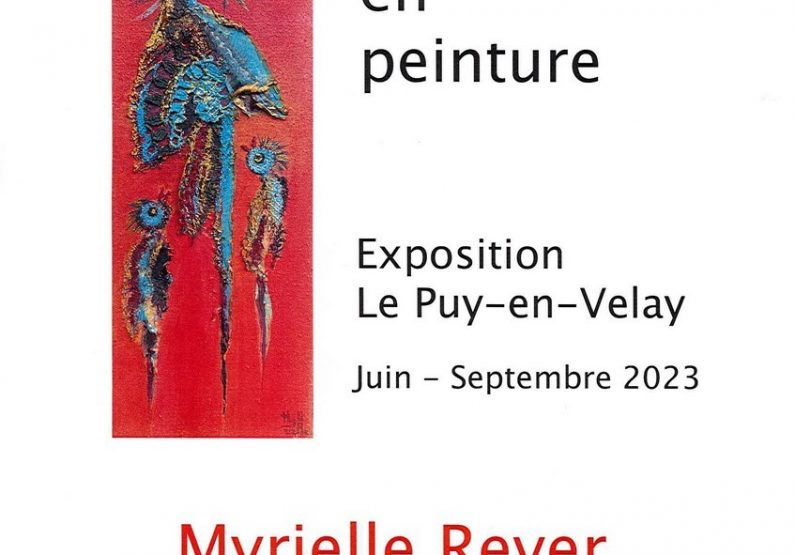 Exposition Dentelle en peinture Du 1 juin au 30 sept 2023