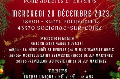 Spectacle de Noël à Solignac-sur-Loire