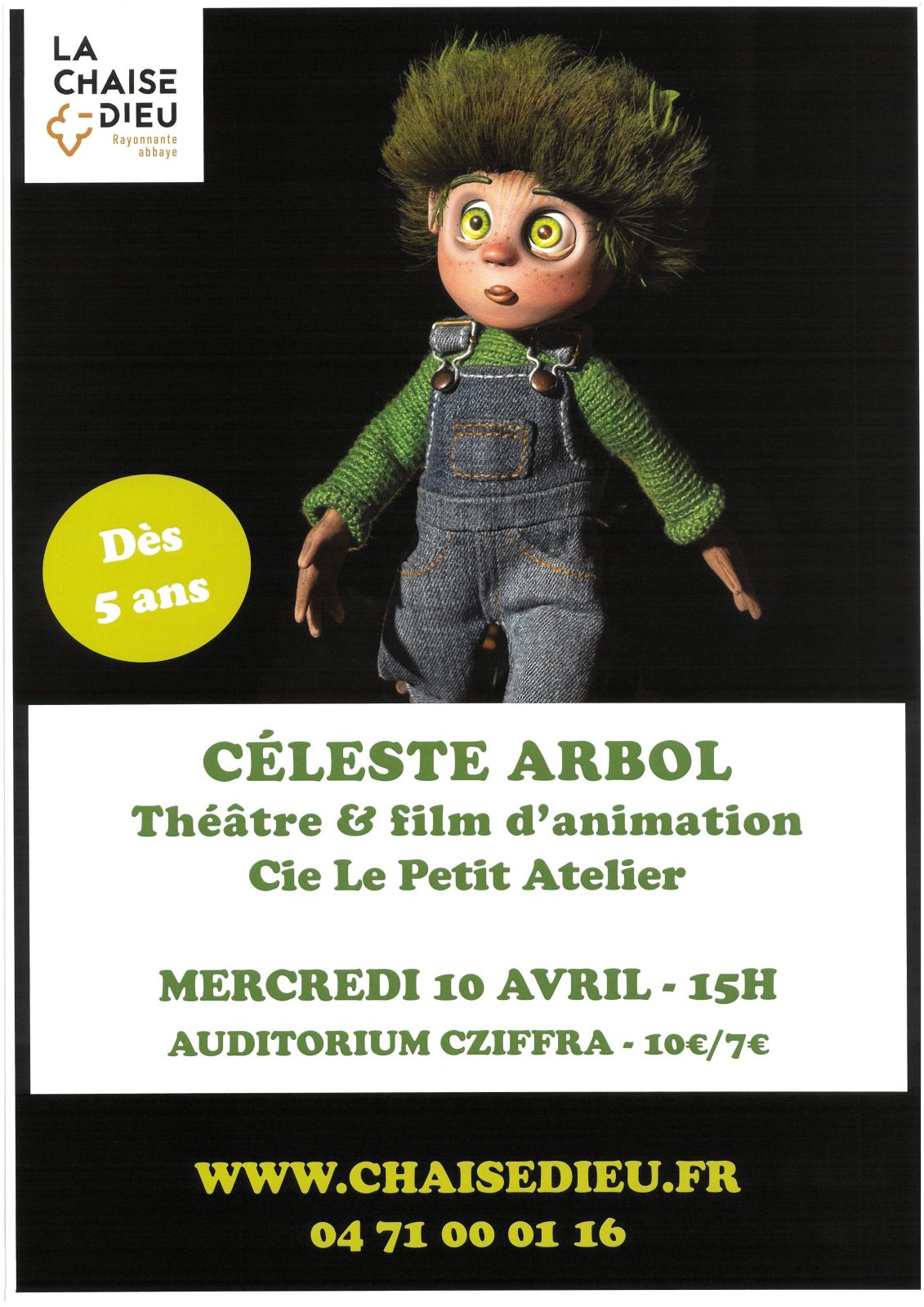Théâtre et film d’animation – « Céleste Arbol »