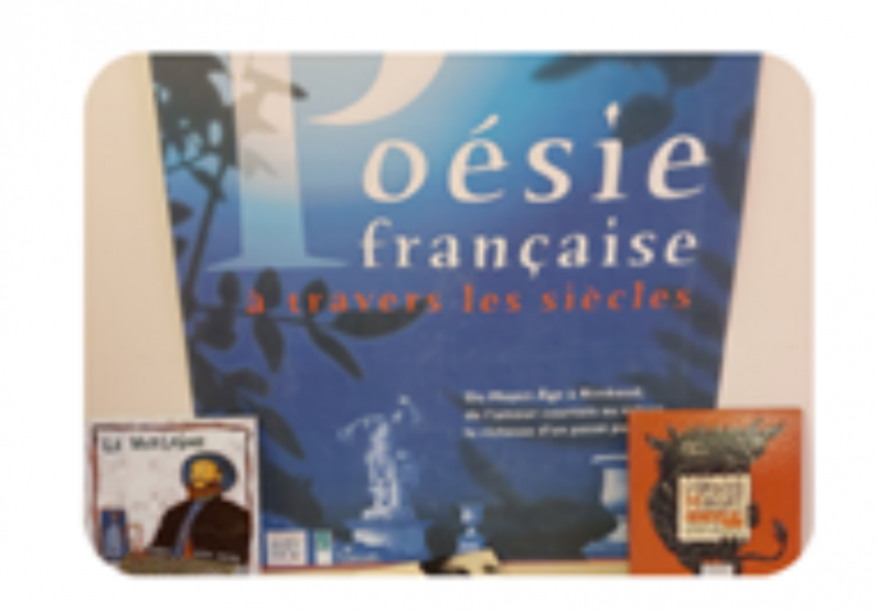 Expositions "La poésie française à travers... Du 8 avr au 31 mai 2024