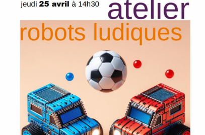 Bibliothèque du Puy-en-Velay : Atelier robots ludiques