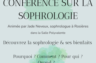 Conférence sur la sophrologie