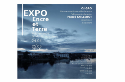 Expo Encre et Terre Qi GAO & Pierre TAILLEBOT