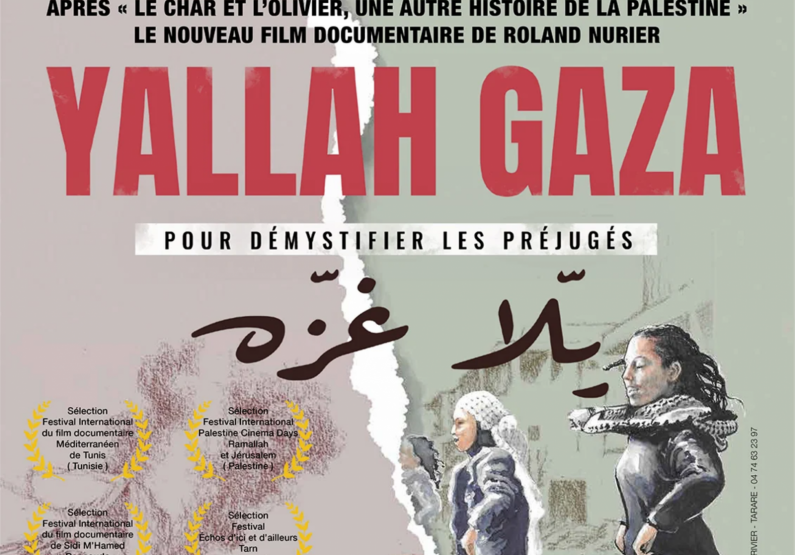 Projection du documentaire : Yallah Gaza Le 28 mai 2024
